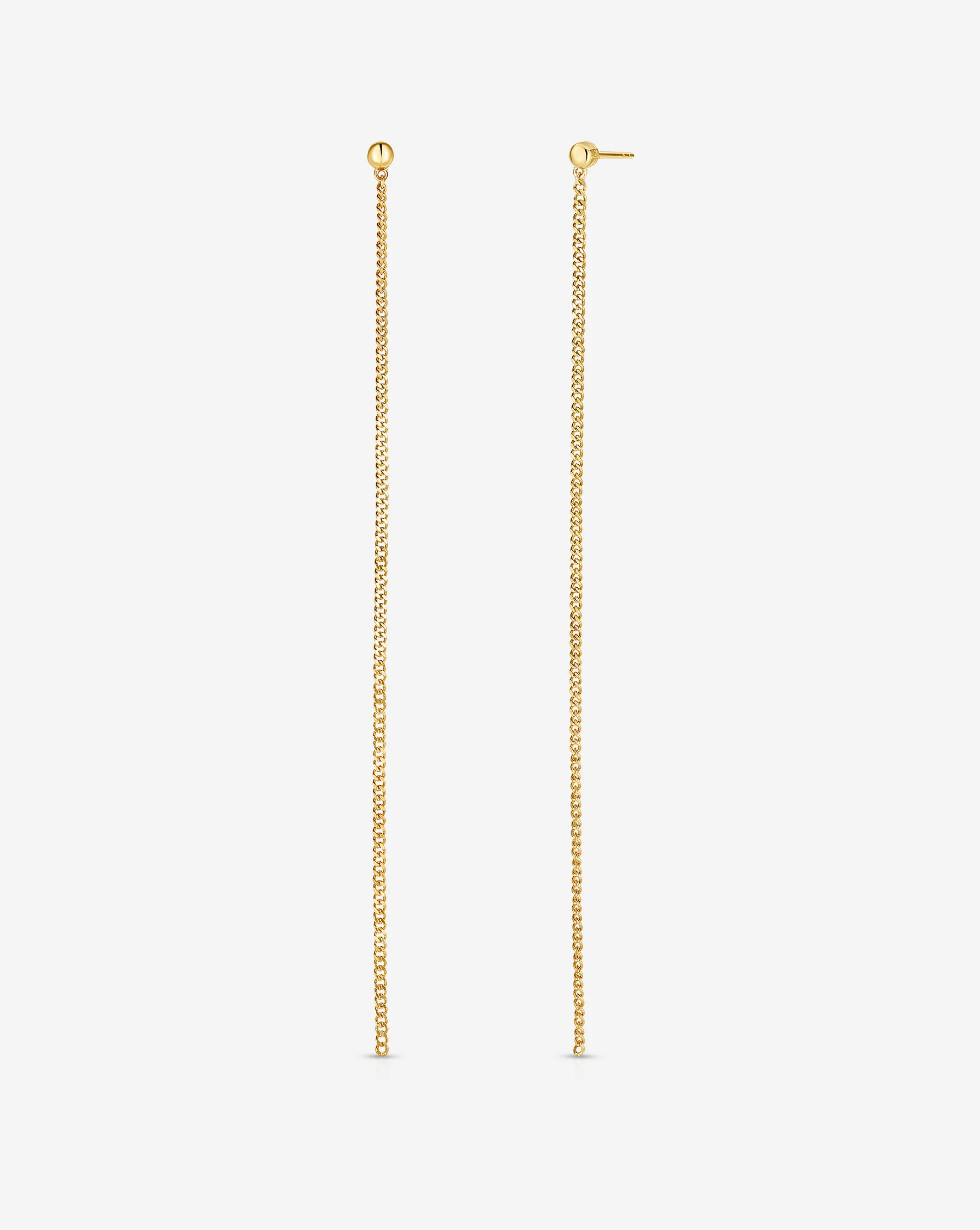 Diamond Cut Curb Chain Dusters | Ring Concierge