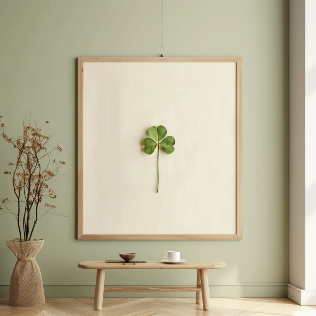 Printable Shamrock St. Patricks Day Wall Print Printable Wall Art Home Decor Irish Lucky Charm Di... | Etsy (US)