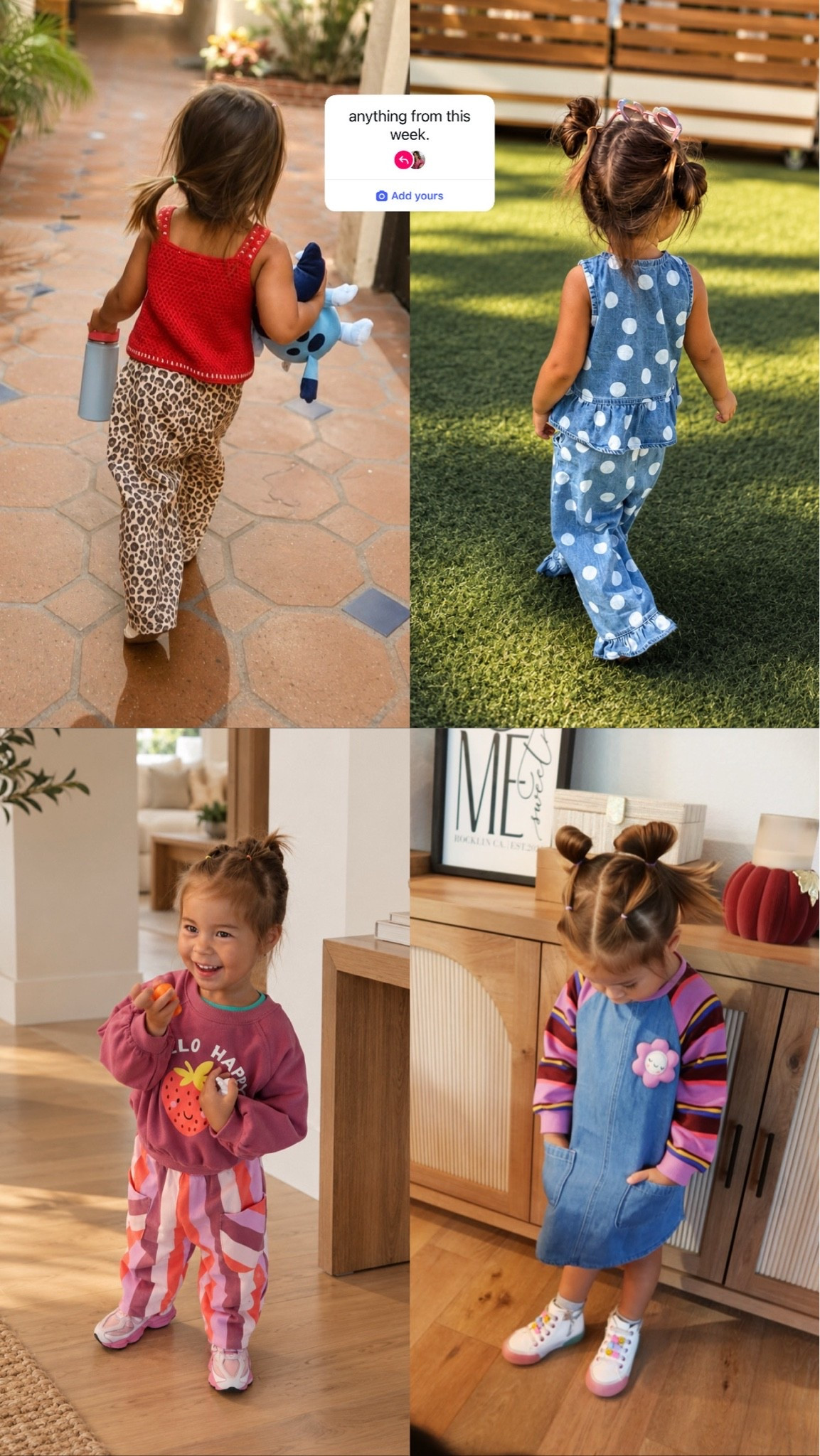 Toddler pre fall outfits
Toddler girl outfits
Leopard pants
Polka dot pants
Target matching sets
Affordable outfits
Next denim dress

#LTKootd #LTKKids #LTKmomlife