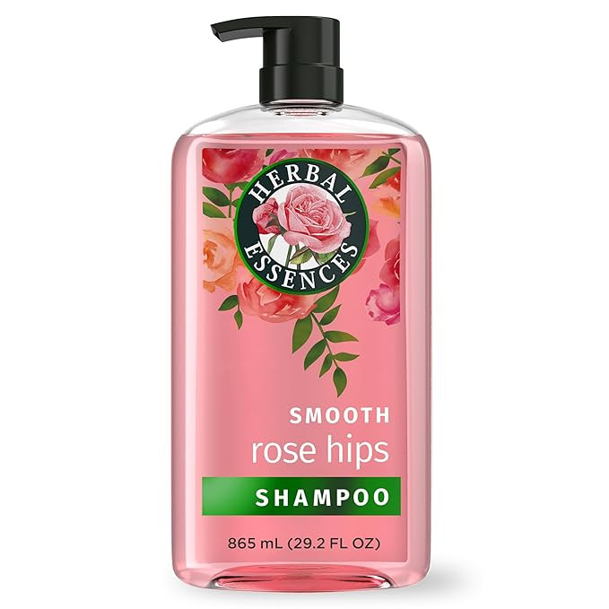 Herbal Essences Shampoo, Rose Hips - Smooth Collection, Shiny Hair with Vitamin E & Jojoba, Safe ... | Amazon (US)