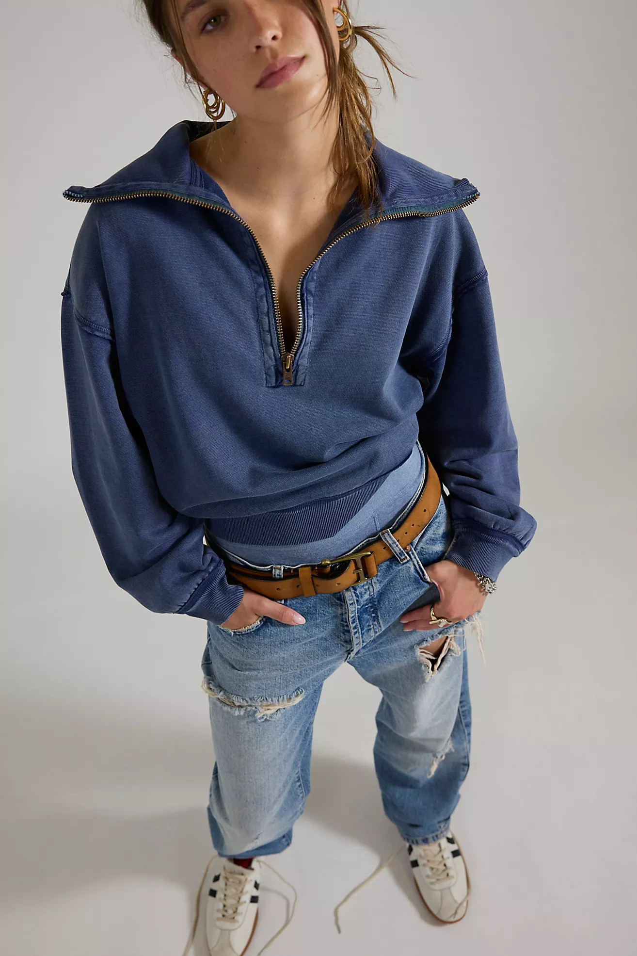 We The Free Parker Half-Zip Pullover | Free People (Global - UK&FR Excluded)