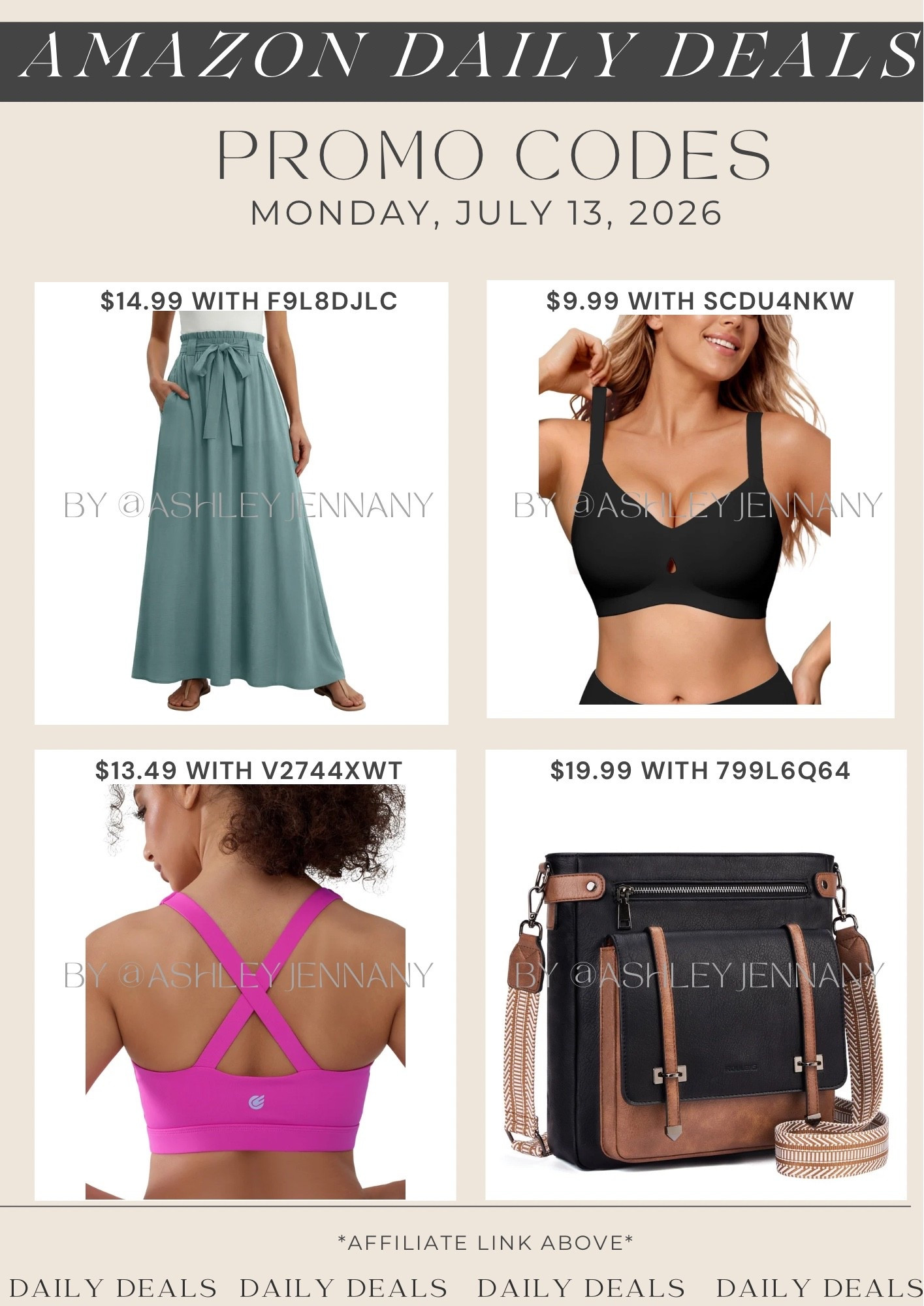 Amazon deals

#LTKSaleAlert #LTKMidsize #LTKootd