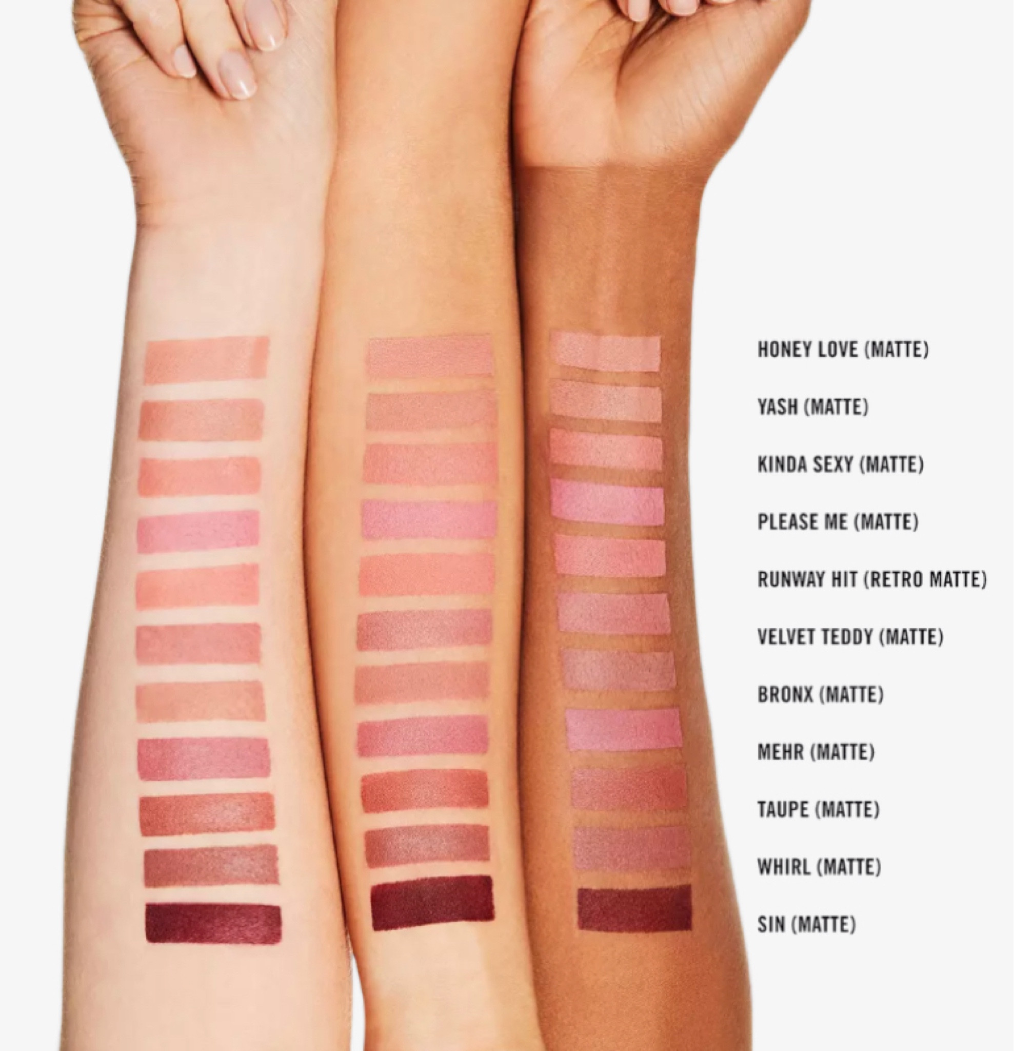 If I’m going to wear a lipstick, I always like the look and feel of mac cosmetics!! 

I have:
Whirl
Chili
Feeling myself
Brave
And several others. Always an easy buy !

#LTKbeauty #LTKunder50 #LTKCyberweek