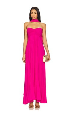 DELFI Daphine Gown in Hot Pink from Revolve.com | Revolve Clothing (Global)