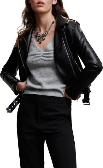 Faux Leather Biker Jacket | Nordstrom