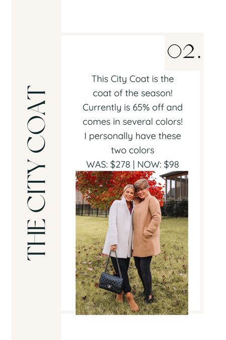 Shopping for your mom, MIL, grandma, etc.?? This coat is the best gift idea!!! It is currently on MAJOR sale!!! 

City coat | gift guide | winter coat | gift | coat 

#LTKfit #LTKHoliday #LTKGiftGuide