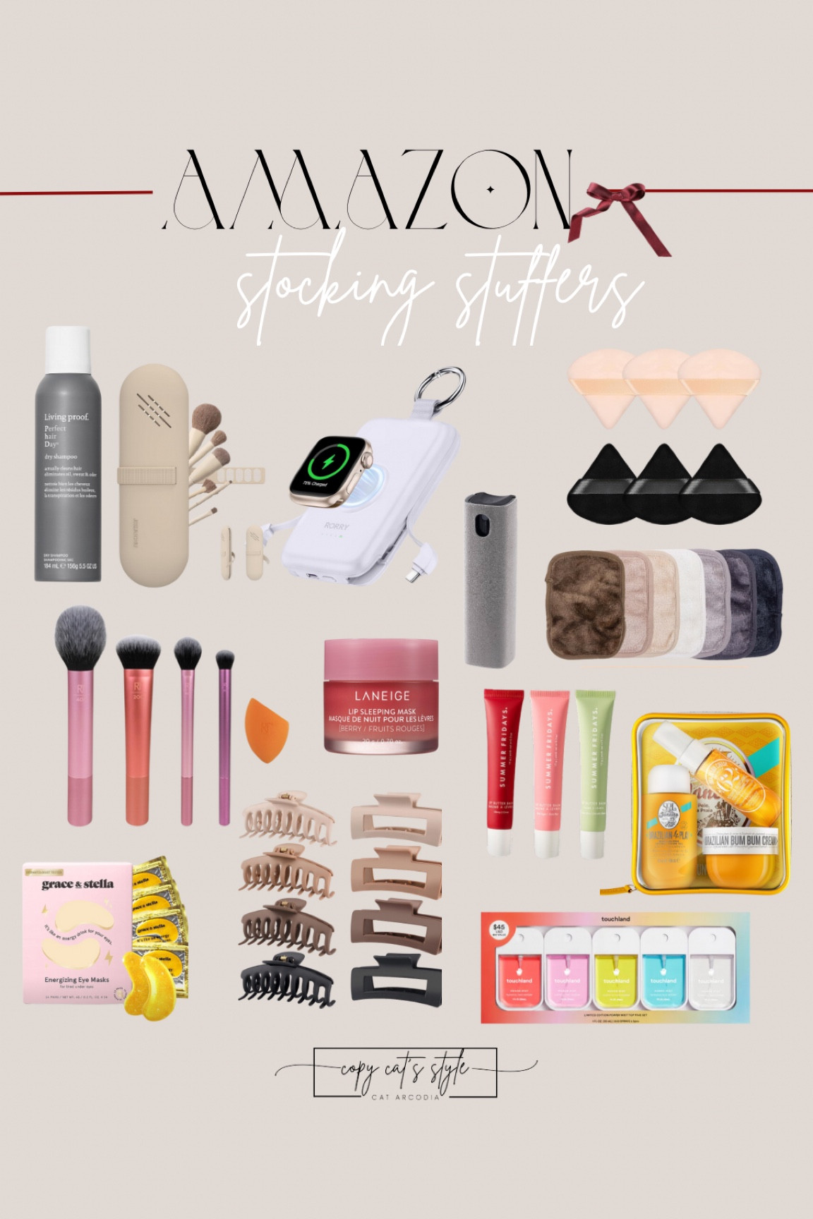 Stocking stuffer gift ideas, holiday gift guides for her, small gifts for stockings, under $25 gifts, under $10 

#LTKGiftGuide #LTKFindsUnder50 #LTKBeauty