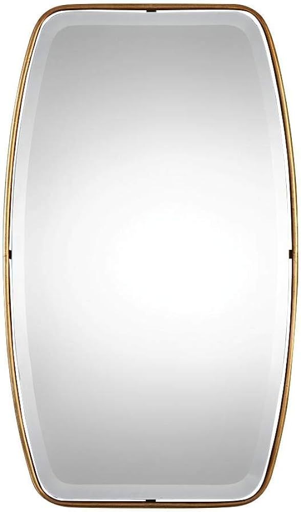 Uttermost Canillo Gold 21" x 36" Floating Wall Mirror | Amazon (US)