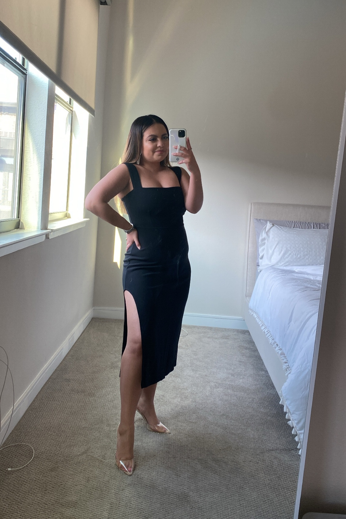 Black dress for wedding guest, bridesmaid or formal event. 


#LTKwedding #LTKsalealert #LTKunder100