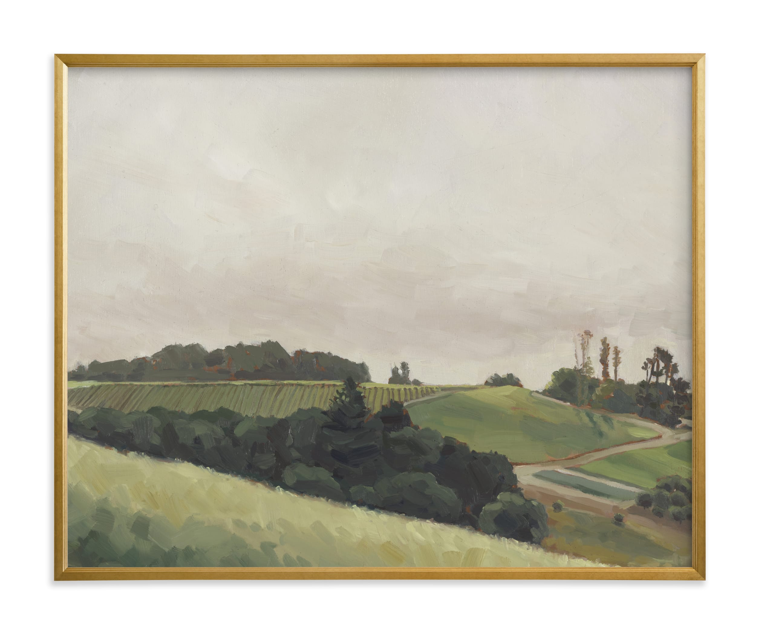 "Peaceful Vines" - Painting Limited Edition Art Print by Amanda Phelps. | Minted