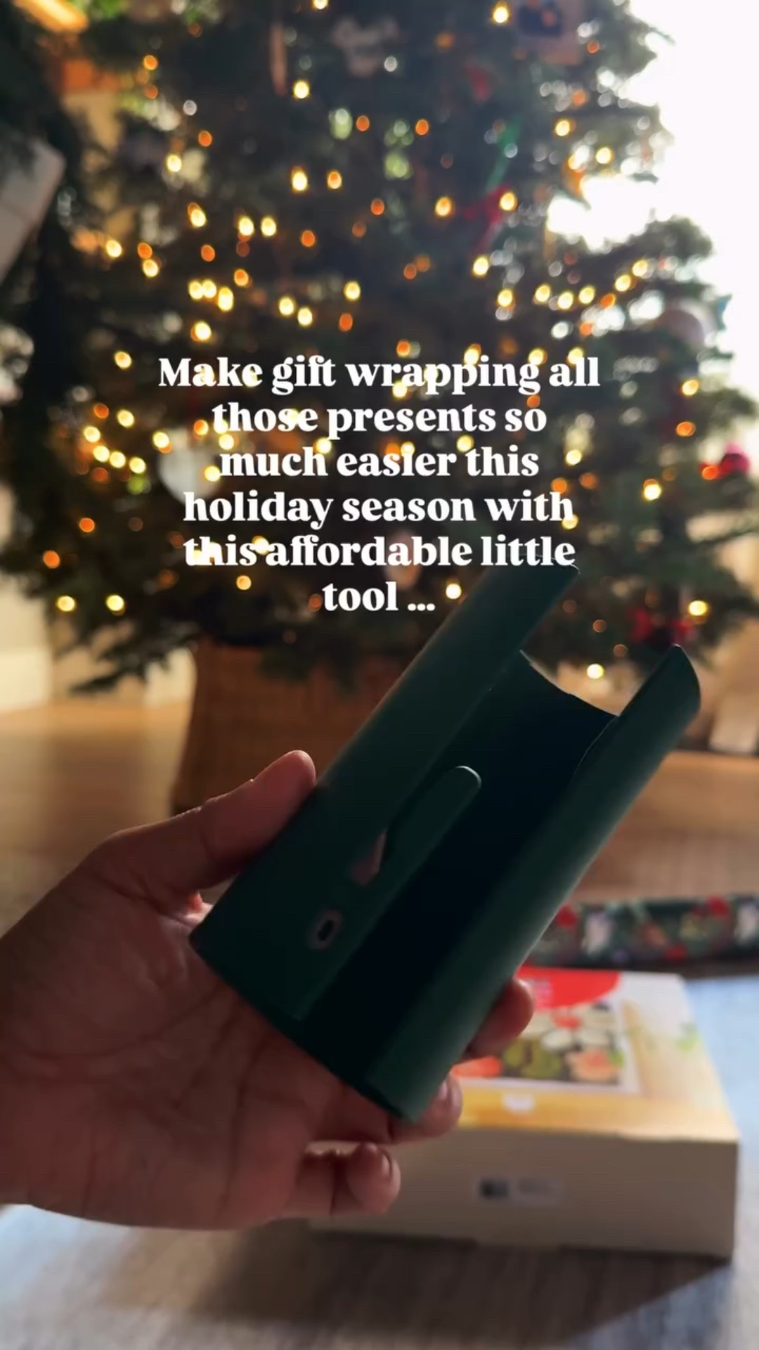 Wrapping a ton of gifts this holiday season? 🎁

Meet Santa’s little helper — the tool that makes gift wrapping so much easier! 

Comment SHOP for the link or visit my bio to grab this holiday gift wrapping must have!

#giftwrapping #giftwrappinghack #holidayhacks #giftwrappingideas #momlife #holidayprep