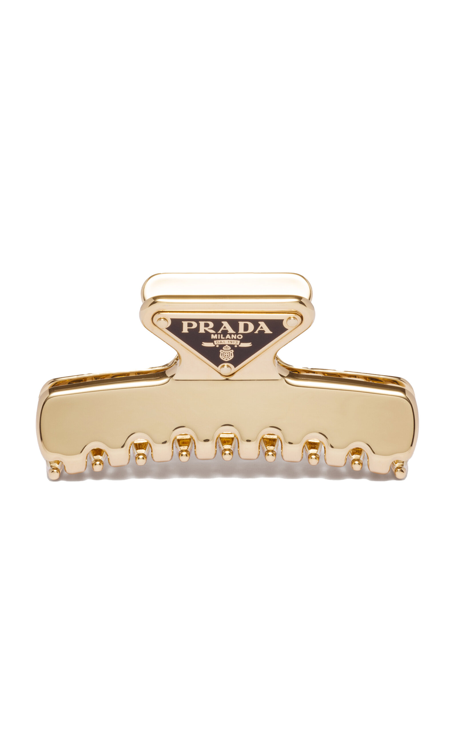 Prada - Metal Hair Clip - Gold - OS - Moda Operandi | Moda Operandi (Global)