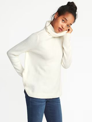 Classic Brushed-Knit Turtleneck Sweater for Women | Old Navy US