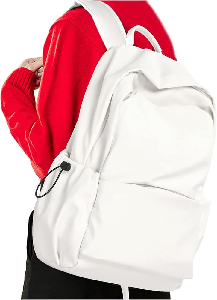 UPPACK Backpack For WomenAesthetic White Backpack For Men Lightweight Gym Backpack Casua... | Amazon (US)