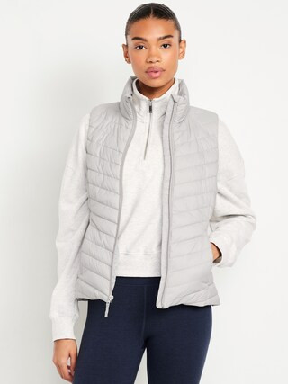 Water-Resistant Packable Puffer Vest | Old Navy (US)