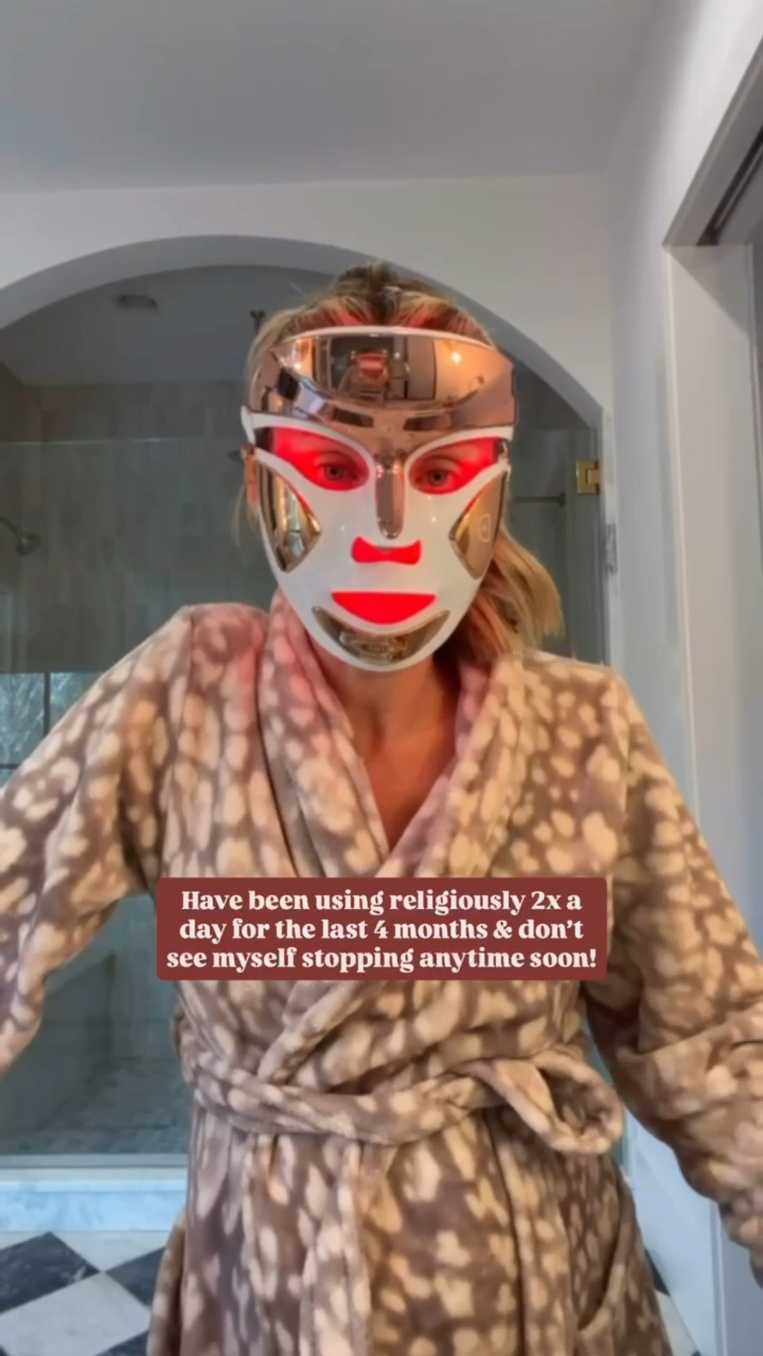 This red light mask has been a game changer for my skin! I use it twice a day everyday - so it’s part of my morning & night skincare routine!

Loverly Grey, red light mask, face mask, skincare, beauty 

#LTKBeauty