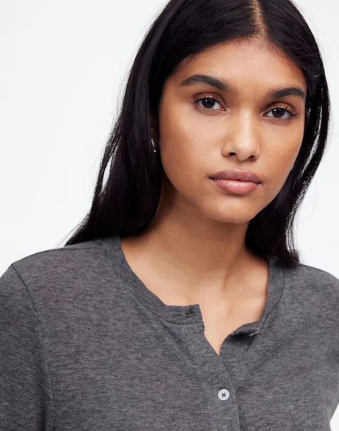 Wool-Blend Crewneck Cardigan | Madewell