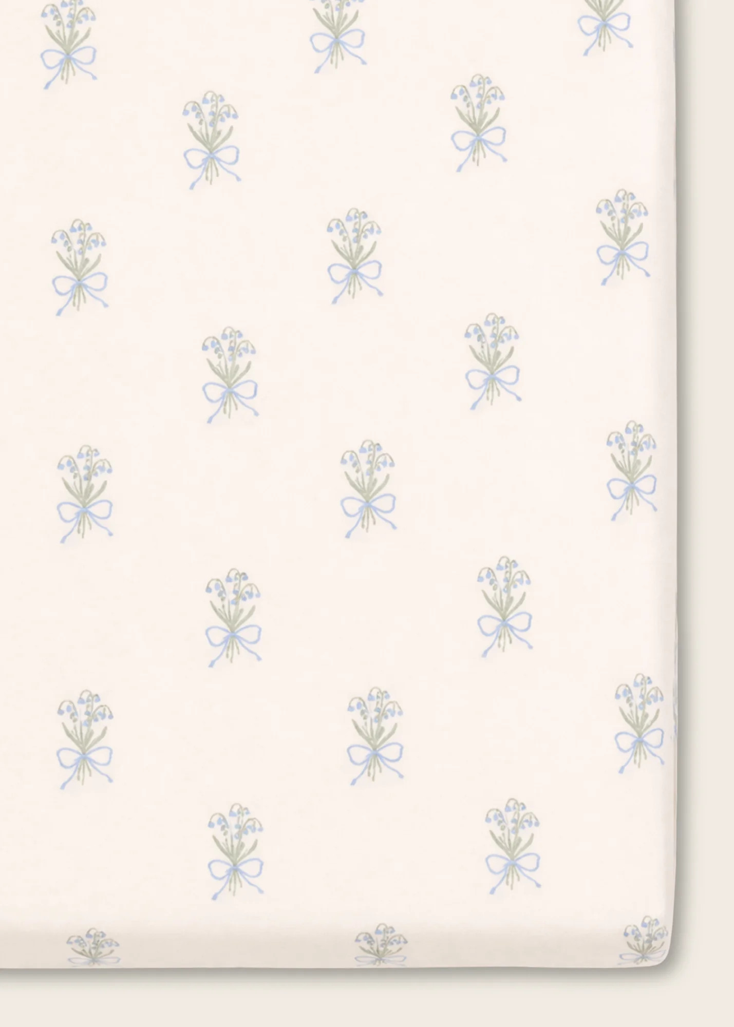Lily of the Valley - Crib Sheet | Oilo Studio
