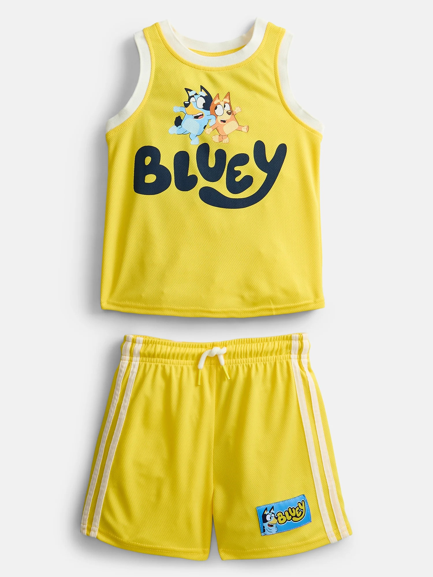 Bluey Toddler Boys Athletic Graphic Tank Top and Matching Shorts Set, 2-Piece, Sizes 12M-5T - Wal... | Walmart (US)