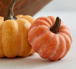 Handcrafted Faux Mini Pumpkins | Pottery Barn (US)