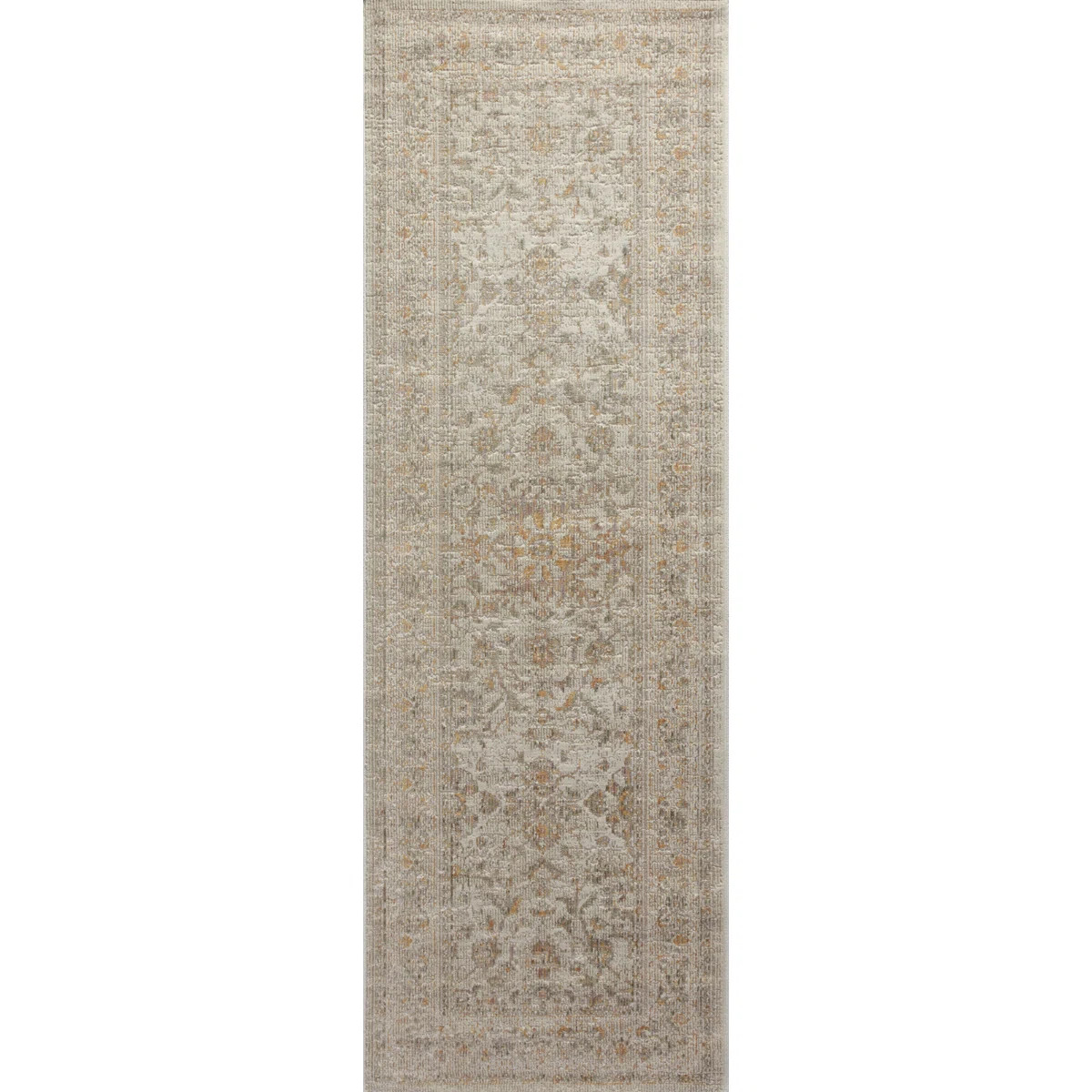 Chris Loves Julia x Loloi Rosemarie Floral Ivory/Natural/ Yellow Area Rug | Wayfair North America
