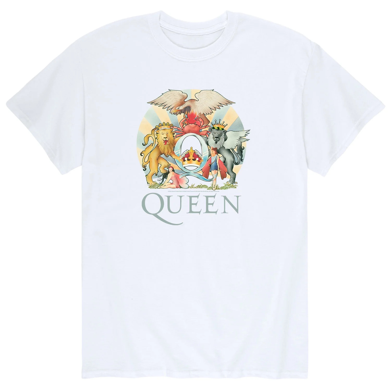 Queen - Band Album Art - Men's Short Sleeve Graphic T-Shirt | Walmart (US)