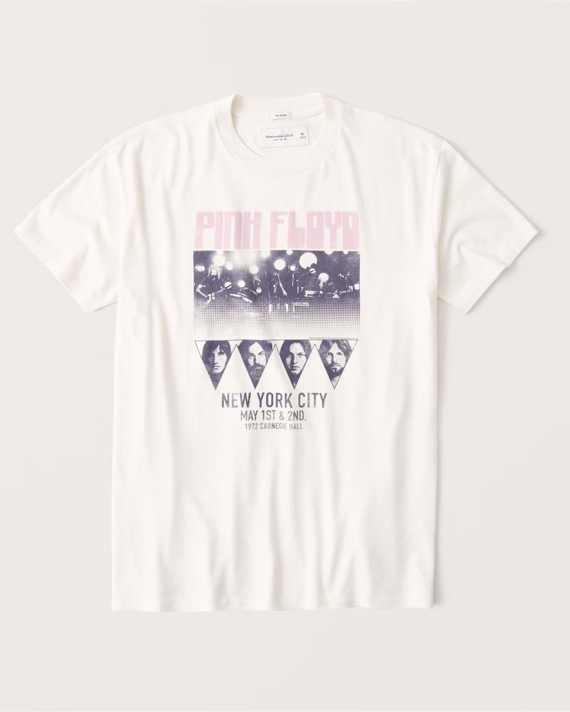 Pink Floyd Relaxed Graphic Tee | Abercrombie & Fitch (US)