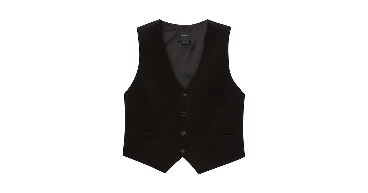 Pull&Bear Weste in Schwarz | ABOUT YOU | ABOUT YOU (DE)