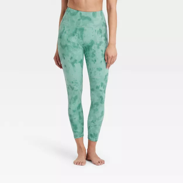 Women's High-Rise Spray Dye 7/8 Leggings - JoyLab™ | Target