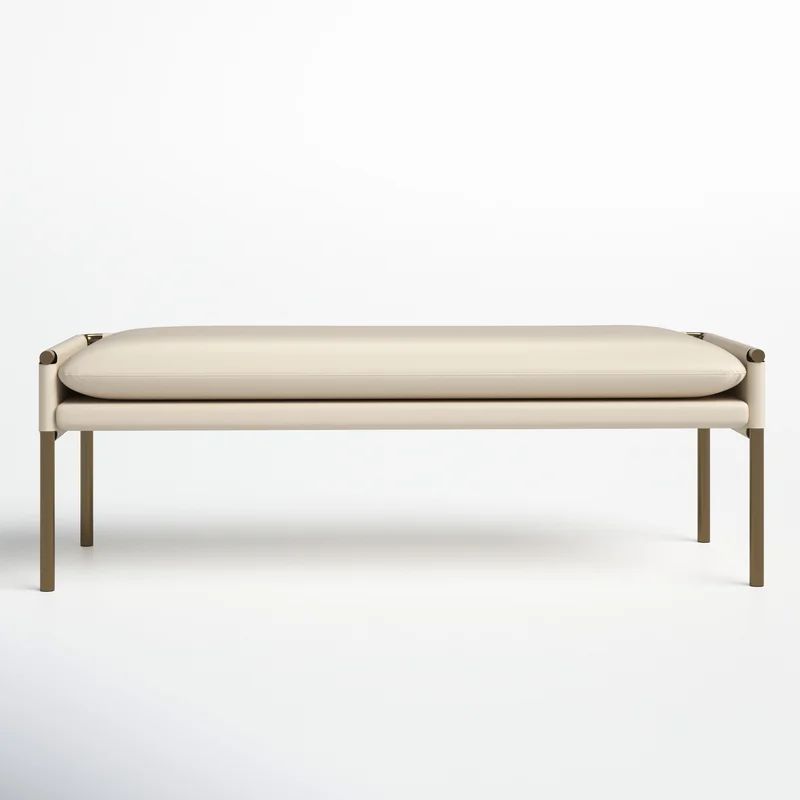 Renaud Faux Leather Bench | Wayfair North America
