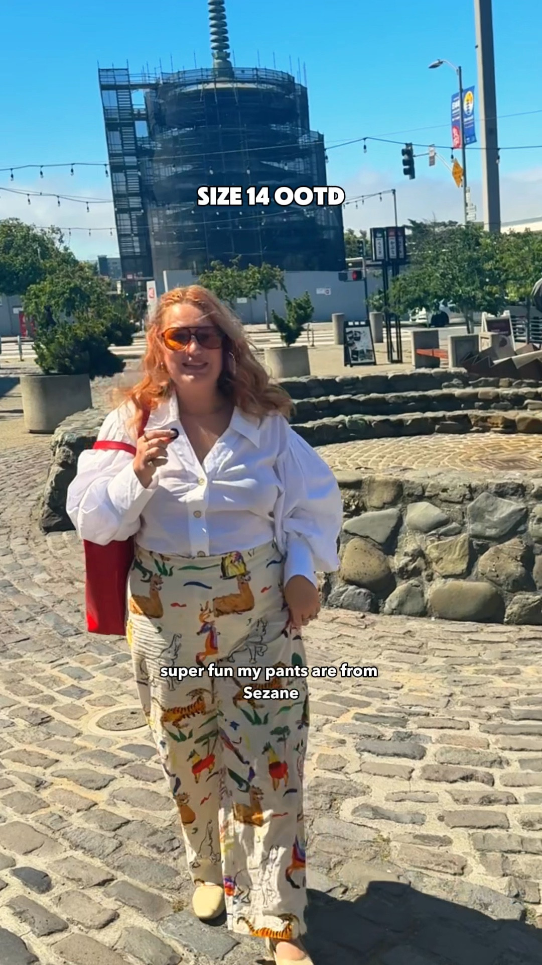 Ootd for shopping in Japantown San Francisco #sanfrancisco #sezane #gap #everlane #colorful #curvy #size14

#LTKMidsize #LTKSeasonal #LTKFindsUnder100