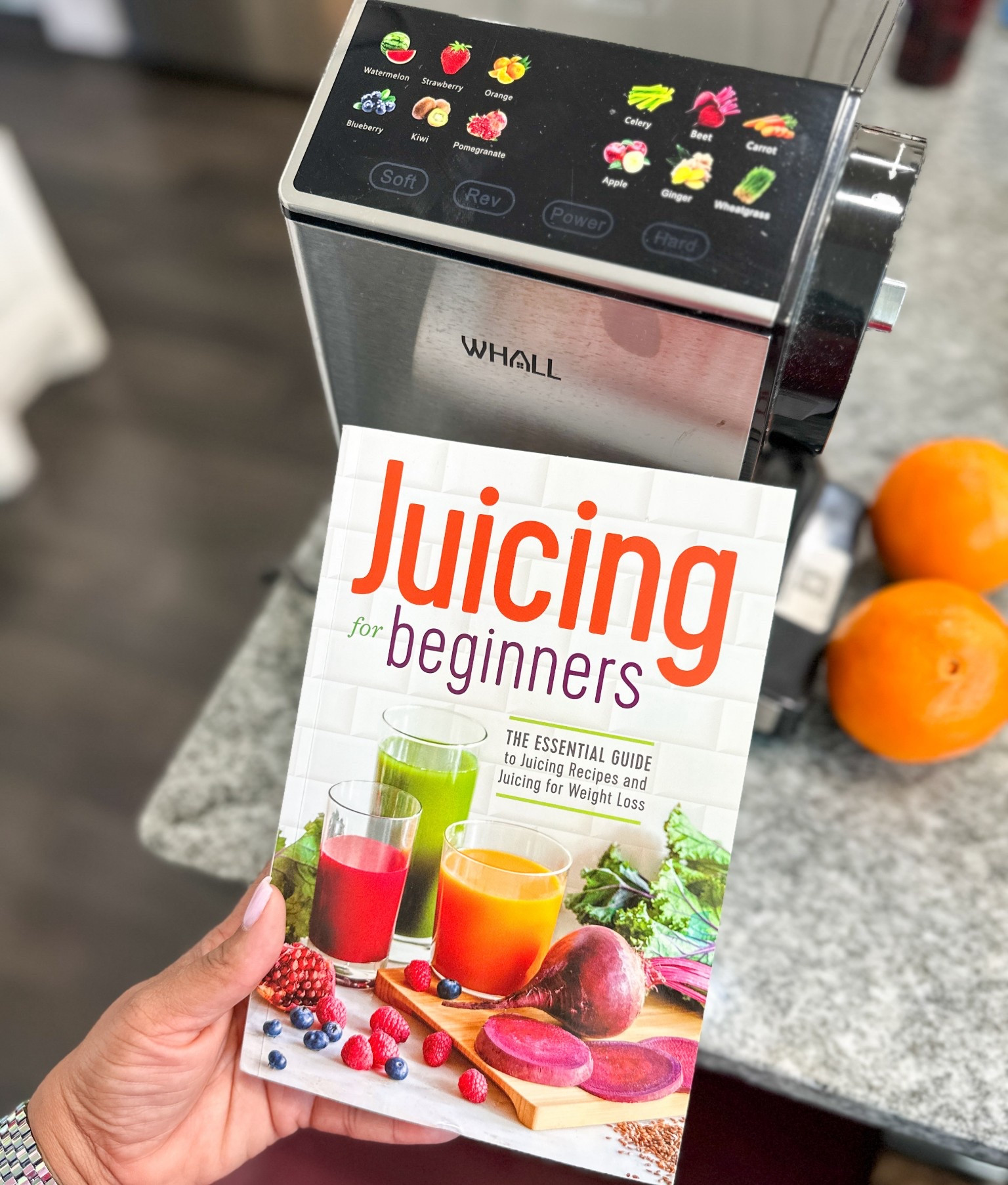 I’ve love making my own juices or immunity shots. This Whall juicer is inexpensive and so easy to use. I also picked up a juicer beginners book for research. #juicer #juicing #homemadejuices #whalljuicer

#LTKfitnessgoals #LTKselfcare #LTKfoodie