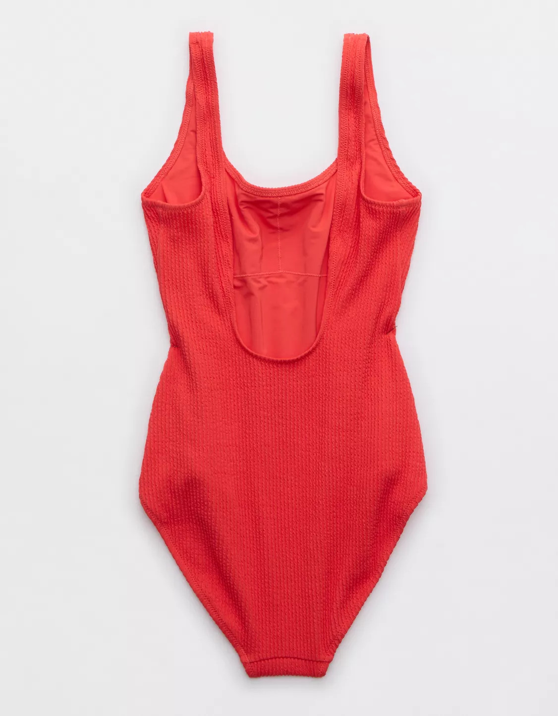 Aerie Crinkle Scoop Full Coverage One Piece Swimsuit | Aerie