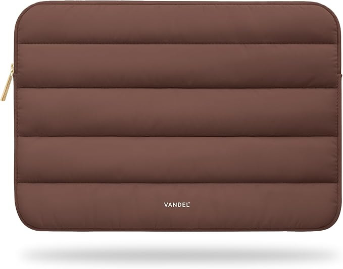 Vandel - The Original Puffy Laptop Sleeve 13-14 Inch. Brown Cute Laptop Sleeve for Women. Carryin... | Amazon (US)