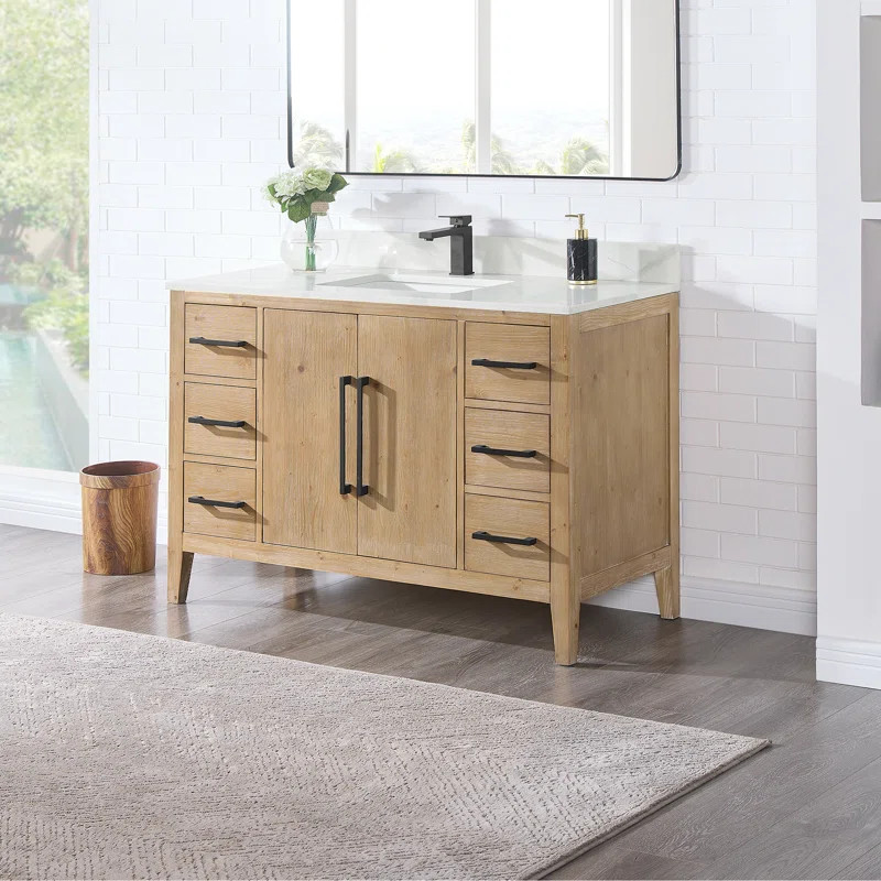 Laurel 47.2" Single Bathroom Vanity Base Only | Wayfair North America