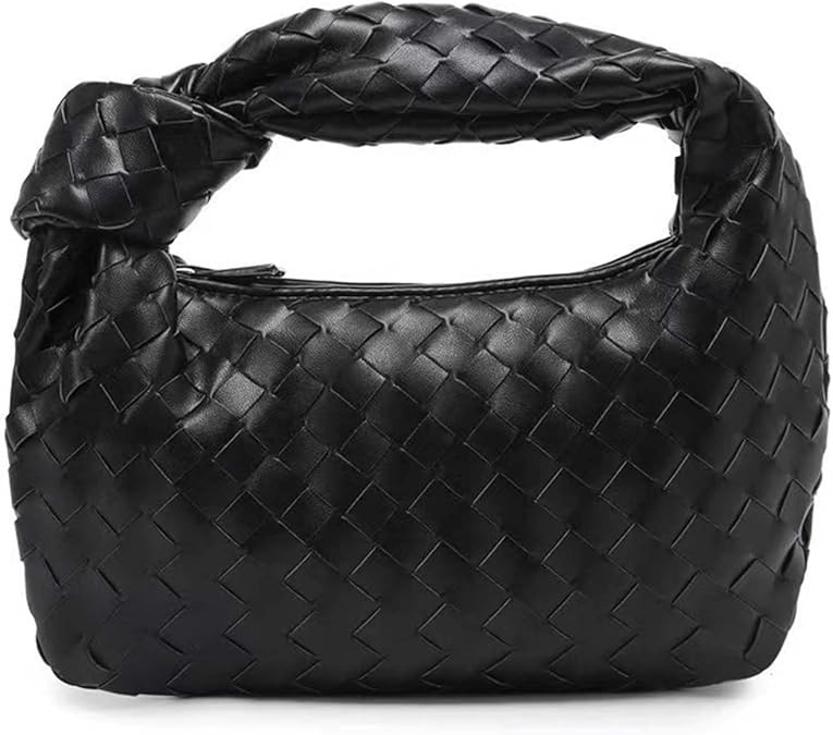 AyTotoro Women Knoted Woven Handbag Designer Ladies Fashion PU Leather Top Handle Hobo Shoulder B... | Amazon (US)