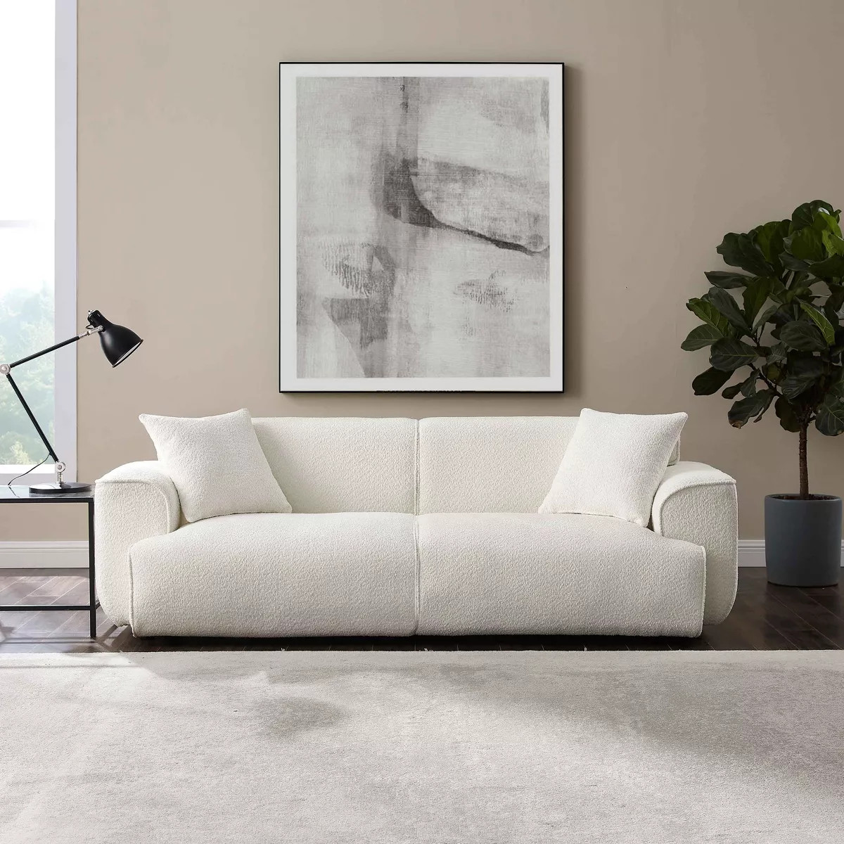 MINIMORE Modern Style 91"W Wallas 3Seater Sofa | Target