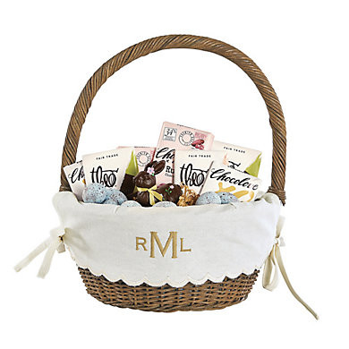 Wicker Easter Basket with Liner | Ballard Designs, Inc.