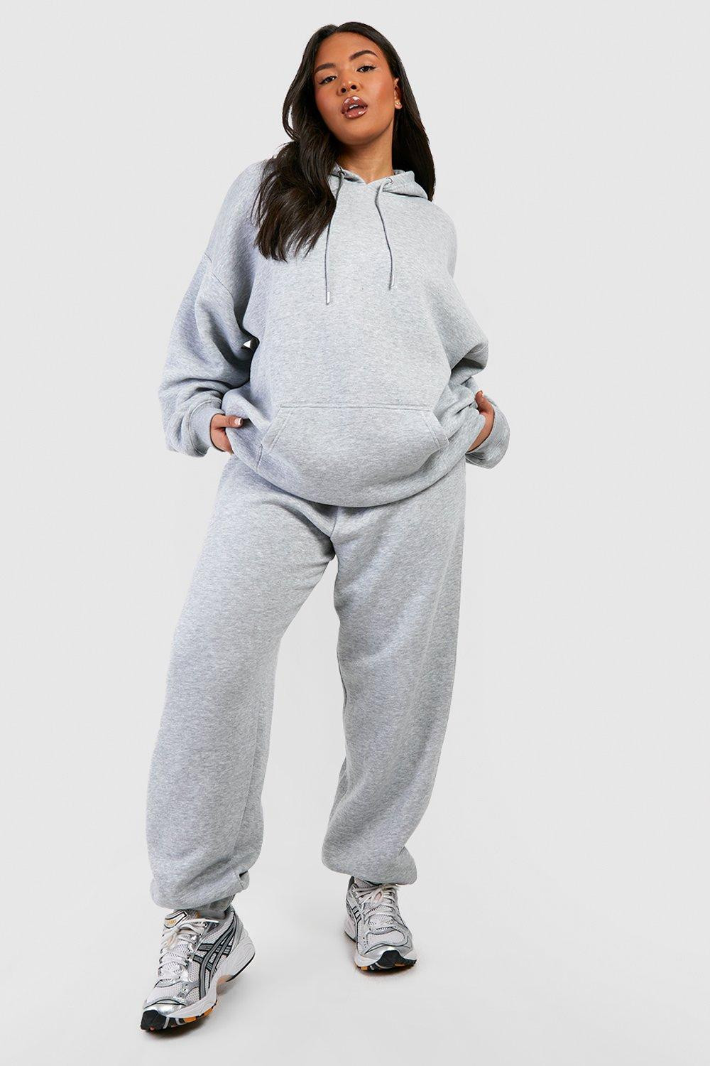 Womens Plus Oversized Basic Jogger - Grey - 26 | Boohoo.com (US & CA)