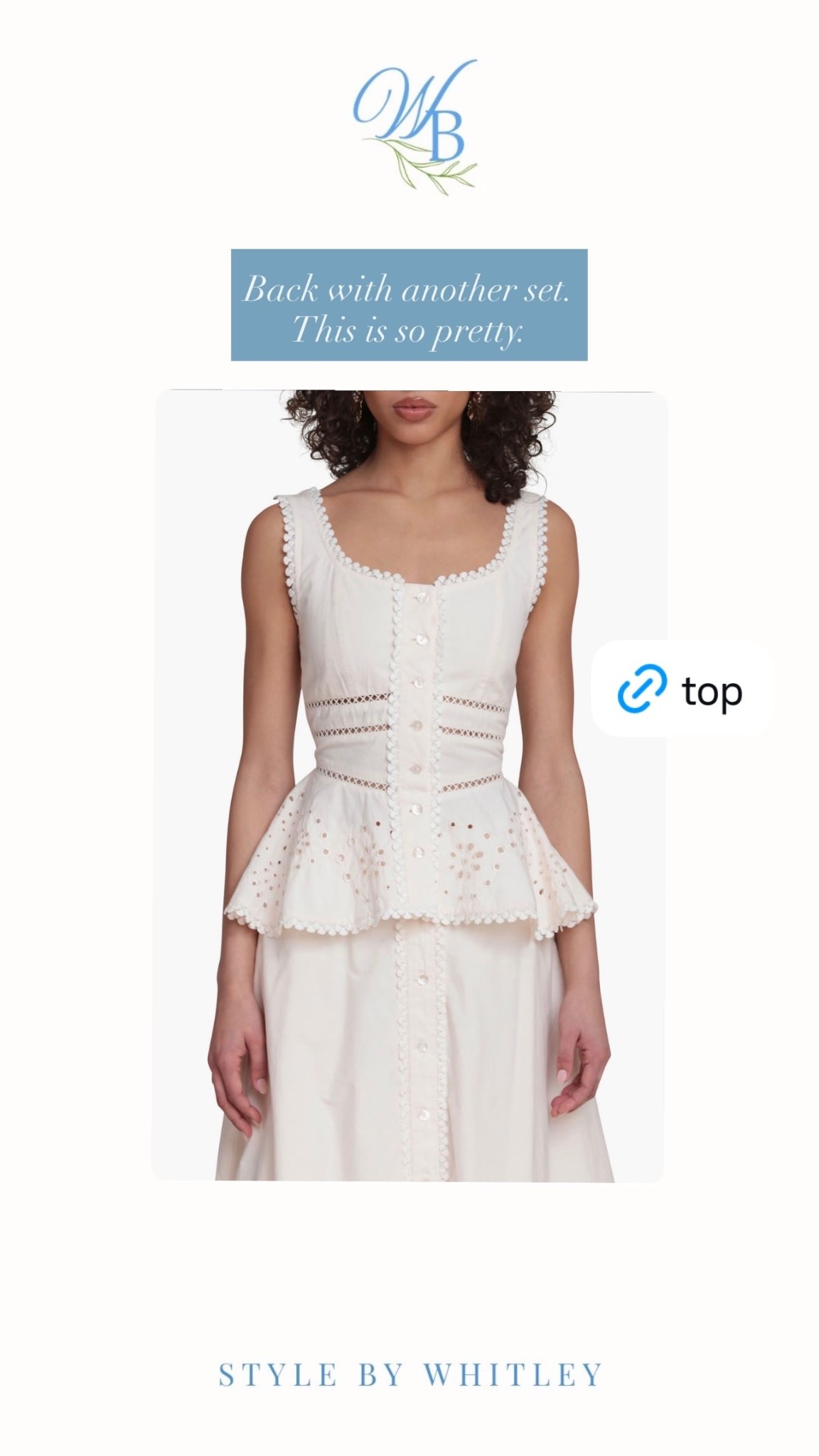 Back with another set. This is so pretty and currently on sale.

#LTKSaleAlert