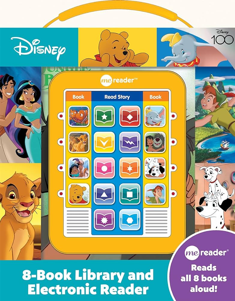 Disney Classic - Lion King, Finding Nemo, Aladdin and more! - Me Reader Electronic Reader and 8 S... | Amazon (US)