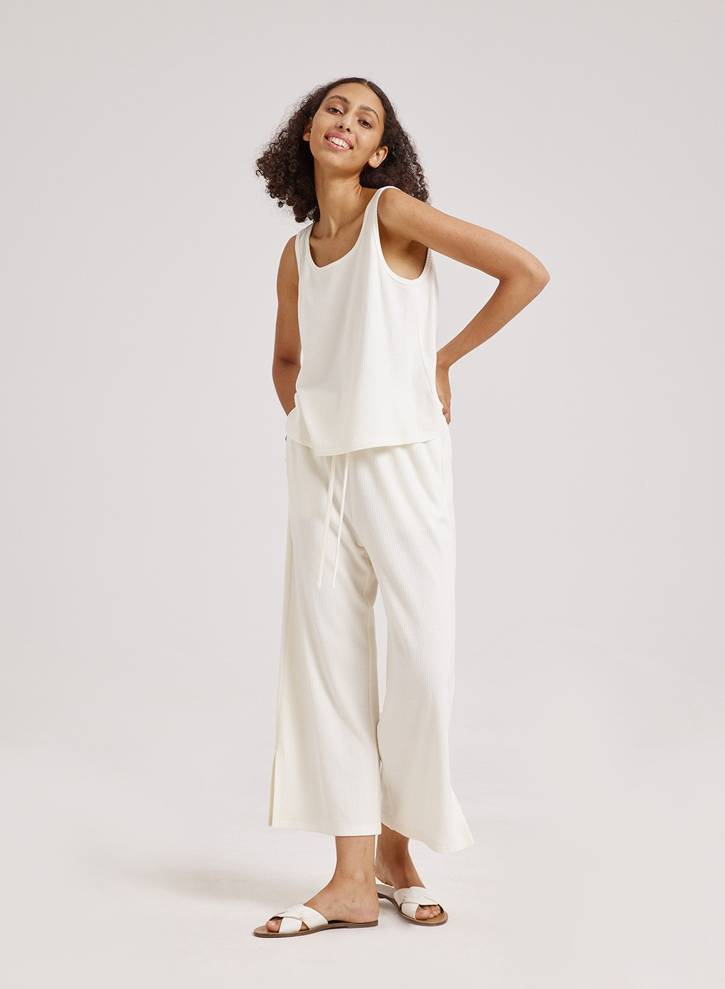 Ribbed Pants Lounge Set | NAP Loungewear