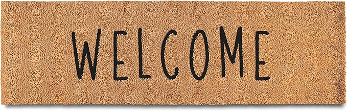 Welcome Large Door Mat 50x15 Inch, Oversized Door Mat, Rustic Welcome Outdoor Mat Front Door, Lon... | Amazon (US)
