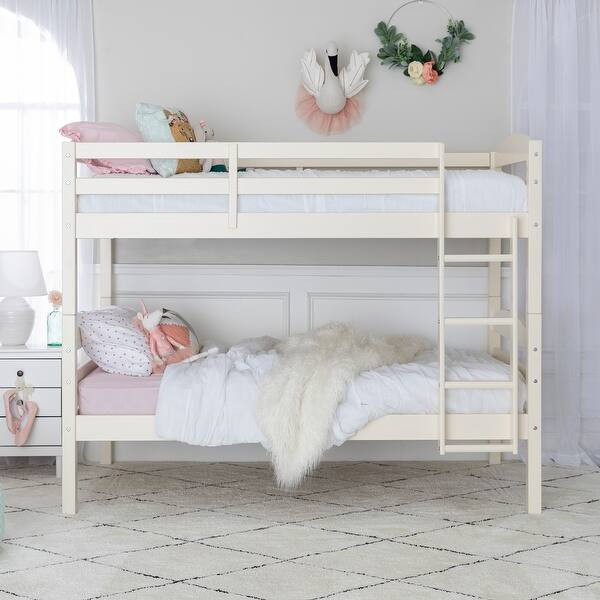 Middlebrook Solid Wood Convertible Twin-over-Twin Bunk Bed - Bed Bath & Beyond - 37965464 | Bed Bath & Beyond