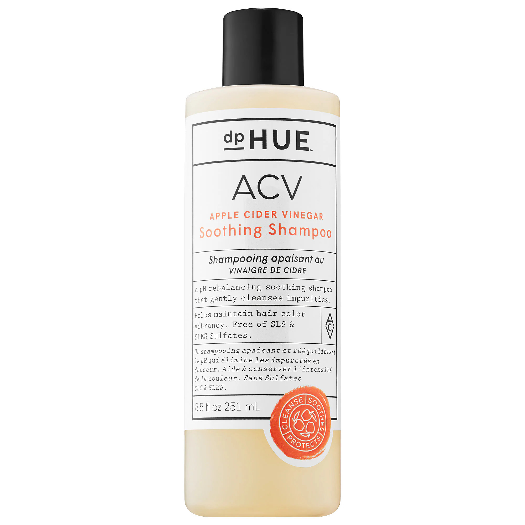 dpHUE Apple Cider Vinegar Soothing Shampoo 8.5 oz/ 251 mL | Sephora (CA)