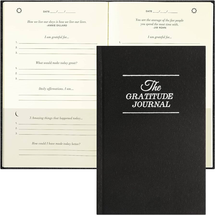 The Gratitude Minute Journal, a few Minute Journal, Daily Journal with Prompts for Affirmation, H... | Amazon (US)