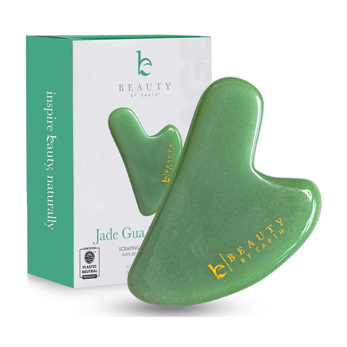 Beauty by Earth Jade Gua Sha Tool for Face, Massage Stone | Target