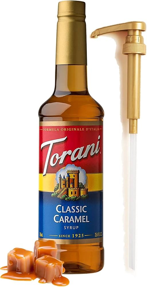 Classic Caramel Syrup for Coffee 25.4 Ounces Coffee Flavoring for Drinks with Fresh Finest Coffee... | Amazon (US)