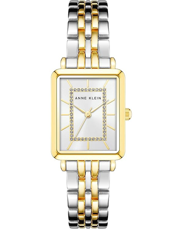 Anne Klein Women's Glitter Accented Bracelet Watch | Amazon (US)