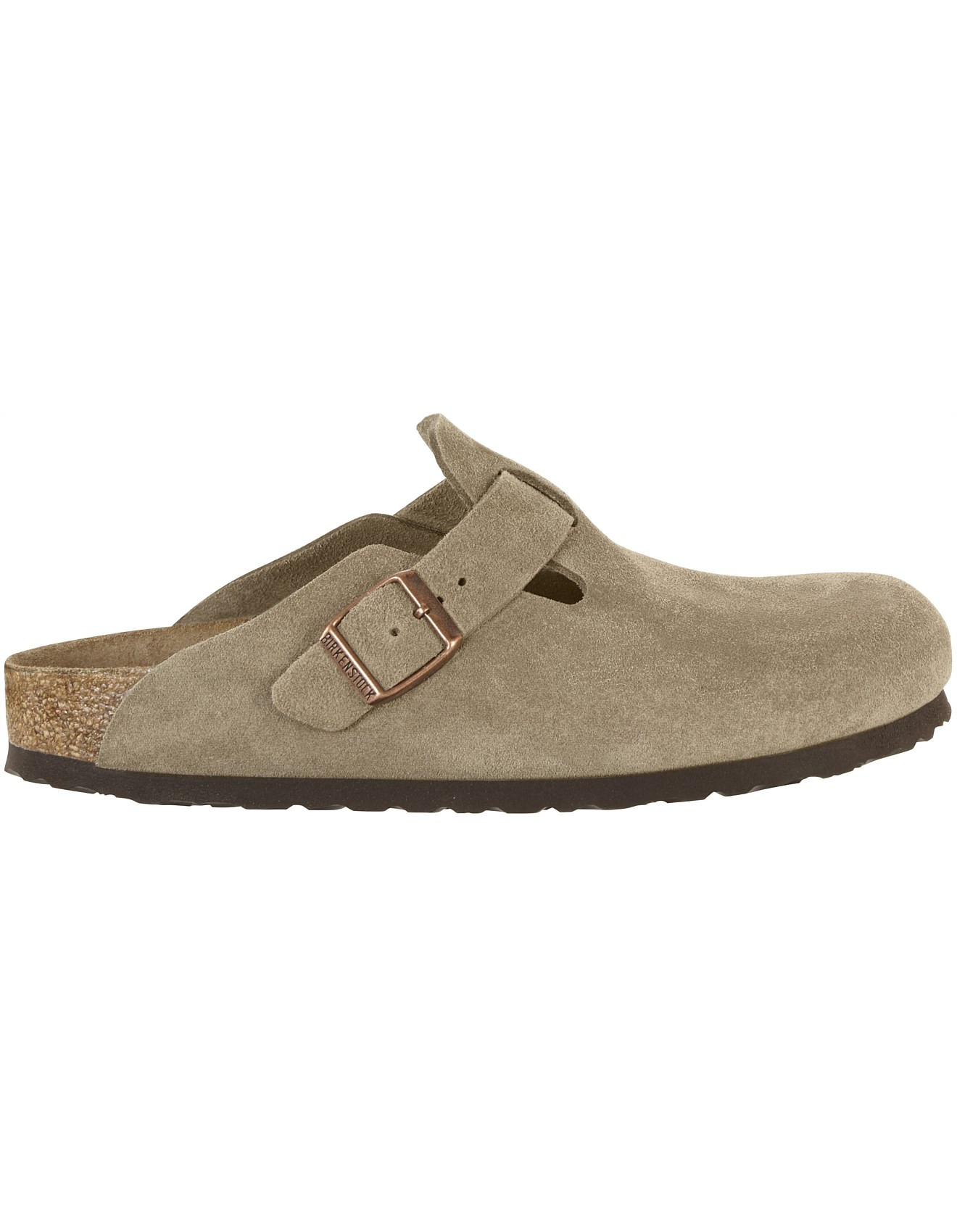 Boston SFB Taupe Suede Leather Regular | David Jones (Australia & New Zealand)